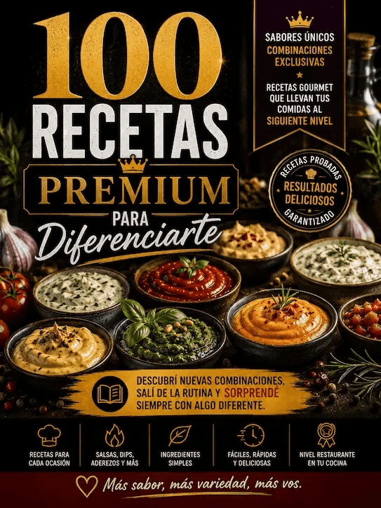 🔥 100 Recetas Premium para Diferenciarte