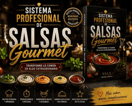 Sistema Profesional de Salsas Gourmet